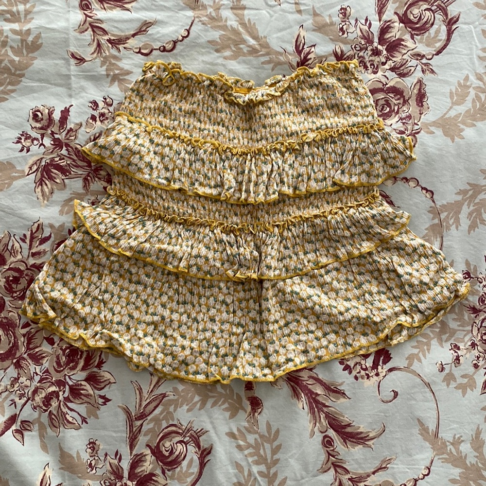 Ruffle Mini Skirt